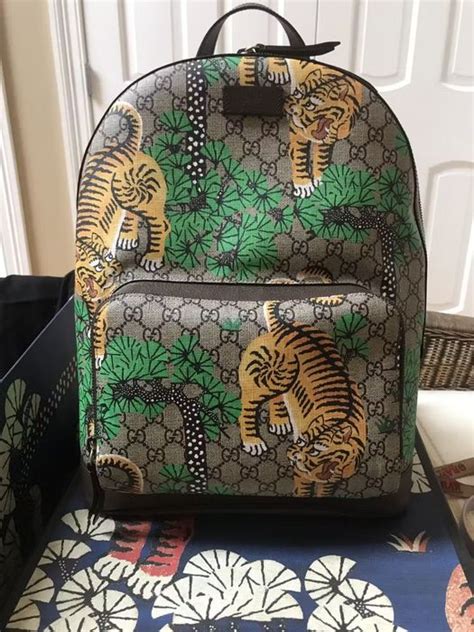 fake gucci bengal backpack|how to spot a gucci bag.